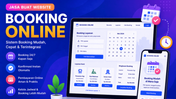 Rekomendasi Jasa Pembuatan Website Booking Online