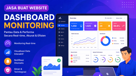 Jasa Pembuatan Website Dashboard Monitoring System