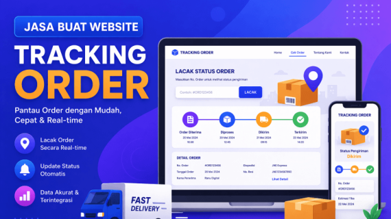 Jasa Buat Website Tracking Order Terpercaya