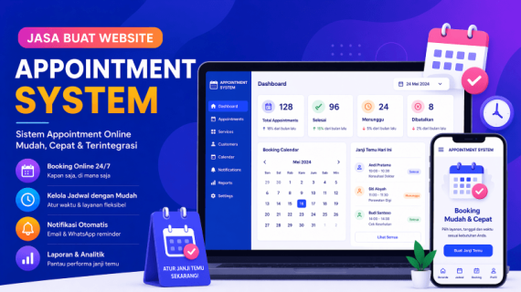 Rekomendasi Jasa Pembuatan Website Appointment System
