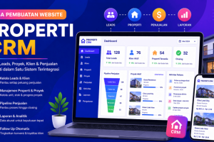 Jasa Buat Website Properti CRM untuk Closing Lebih Cepat