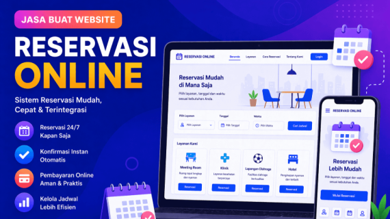 Jasa Pembuatan Website Reservasi Online