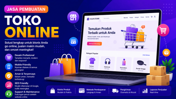 Jasa Pembuatan Toko Online: Stop Bayar Fee 20% Marketplace